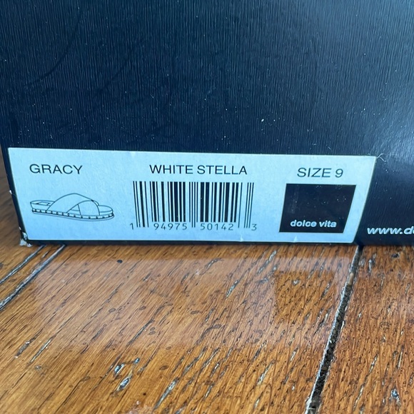 White Dolce Vita Sandal - Picture 2 of 2